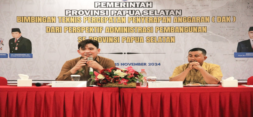 Bimbingan Teknis Percepatan Penyerapan Anggaran dari Persepektif Administrasi Pembangunan Tahun 2024