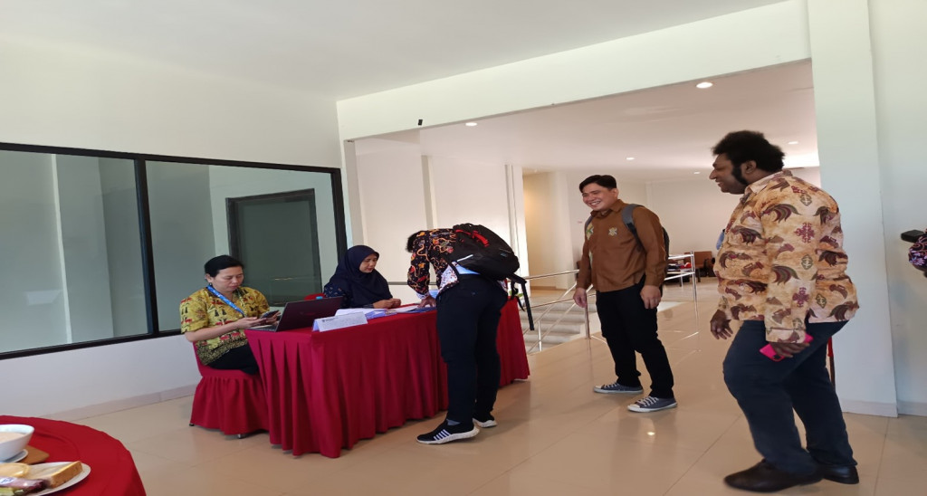 Persiapan Bimtek (Registrasi Peserta)